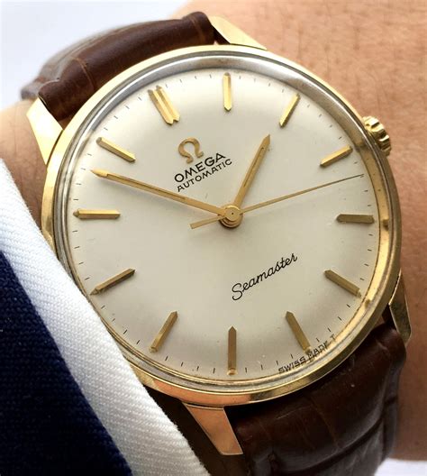 Omega Seamaster Date Automatic 18Kt Solid Gold From 1967 